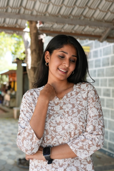 Mangai Premium Coton Printed Nigh Suit