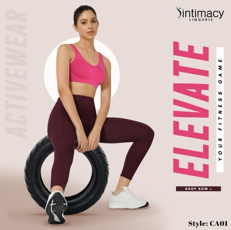 Intimacy Women’s Activewear Sports Bra – Style CA01