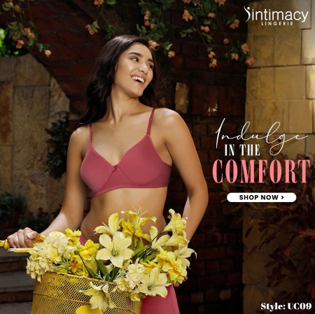 Intimacy Women’s Comfortable Padded Bra – Style UC09